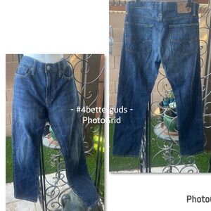 American Eagle Outfitters AEO Slim Straight Jeans Dark Wash 31/30 31